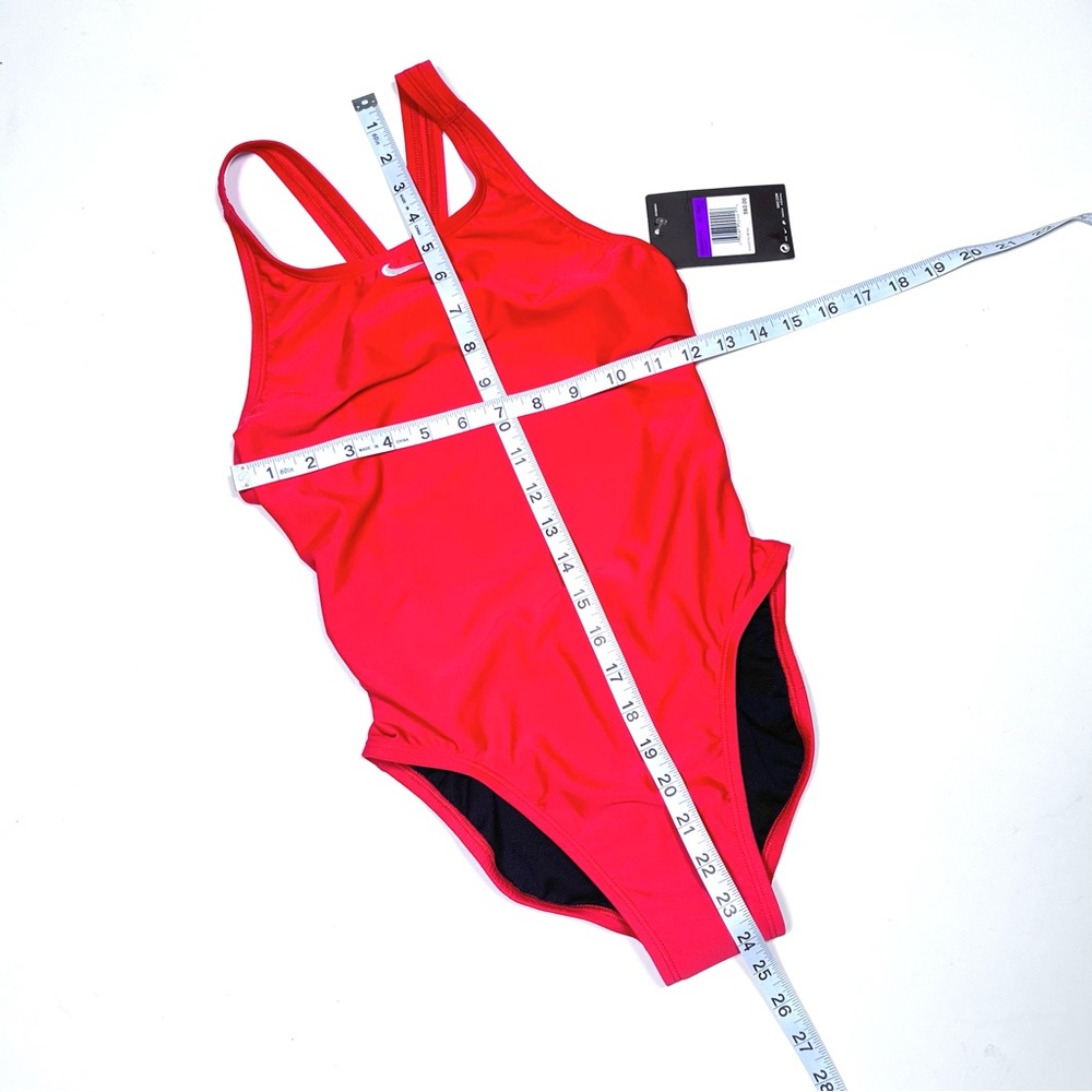 NIKE athletic one piece swimsuit 32 wms 6 - Picture 4 of 5